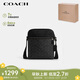 蔻馳（COACH）【品牌直供】男士HOUSTON斜挎包單肩包相機包CZ398QBMI5 黑色