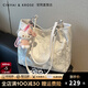 CinvaiKrose包包女包新中式刺繡單肩包女2025新款大容量托特包女 奶油白