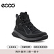 愛步（ECCO）運動高幫鞋男 登山鞋男 奧途系列 51094黑色 44 