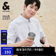 杰克·瓊斯（JACK&JONES） 春季易打理商務(wù)襯衫舒適刺繡通勤休閑免燙半袖襯衣男裝225104001