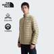 The North Face北面羽絨服男戶外保暖高蓬蓬鵝絨89ZR 灰色/1I4 2XL