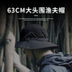 戰(zhàn)術(shù)鳥(輕薄透氣)大頭圍夏季戶外漁夫帽男徒步登山防曬帽子女薄遮陽(yáng)釣魚