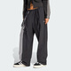 阿迪達(dá)斯 （adidas）三葉草系列 女 RIBBON PANTS 梭織長褲 JV9727 黑色  M 