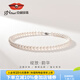 京潤珍珠項(xiàng)鏈韻華925銀經(jīng)典淡水珍珠項(xiàng)鏈媽媽款近圓生日禮物實(shí)用送禮