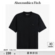 ABERCROMBIE & FITCH【重磅百搭】男裝25夏季新款經(jīng)典小麋鹿棉質(zhì)短袖T恤KI124-5181 黑色 M (180/100A)