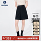Navigare意大利小帆船女士休閑五分褲通勤短款休閑褲2322044503 黑色 M 