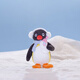山莫pingu過冬系列包包掛件可愛企鵝公仔毛絨玩偶掛飾生日禮物