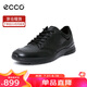 ECCO愛步 男鞋鞋子男四季透氣真皮鞋復(fù)古運(yùn)動(dòng)鞋戶外經(jīng)典歐文511734 42