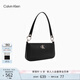Calvin Klein【七夕禮物】腋下包通勤包包金屬字母拉鏈CK女包單肩法棍包DH3237
