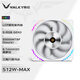 瓦爾基里（VALKYRIE）S12-W MAX VK FDB軸承 二次動(dòng)平衡 3300RPM 三檔調(diào)節(jié) 12CM LCP性能風(fēng)扇 4Pin PWM ARGB燈效