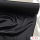 22姆米真絲素縐緞面料 100%桑蠶絲吊帶裙旗袍禮服連衣裙絲綢布料 2號黑色(140cm寬)