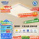 歐普（OPPLE）吸頂燈智控調(diào)光LED照明燈具全光譜智慧光方臥品見4白包安裝