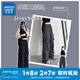 真維斯（Jeanswest）【攀巖世界冠軍鄧麗娟同款】涼感工裝褲女2025新款傘兵運(yùn)動褲KC 黑色8010 L 165/68A