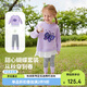 MQDMINI童裝女童套裝兒童假兩件衛(wèi)衣打底褲兩件套中小童衣服 蝴蝶套裝