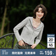 森馬（Semir）外套女短款分割純色小個子衣服秋季正肩緊身連帽夾克101524108005