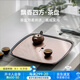 萬仟堂（Edenus） 萬仟堂 茶盤 托盤 陶瓷茶盤高檔 功夫茶具茶盤儲水茶盤 飄香四方 黑鐵釉(新款)