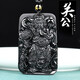 京瑩烏金黑曜石關(guān)公吊墜男女款關(guān)二爺財神項鏈掛件送男友馬年生日禮物 【關(guān)公吊墜】+鑒定證書(shū)