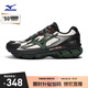 美津濃（MIZUNO）男女運(yùn)動(dòng)慢跑鞋 耐磨防滑戶外露營徒步跑步鞋HALO MIX