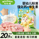貝貝哩嬰幼兒小蝦條寶寶零食鱈魚(yú)圈手指泡芙條兒童磨牙棒零食不添加食鹽 【椰子味】嬰幼兒星星泡芙36g