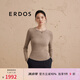 ERDOS 精紡圓領(lǐng)長袖修身顯瘦百搭全成型打底女套衫羊絨衫 大地駝 165/84A/M