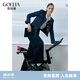 歌莉婭（GOELIA）小香風(fēng)短外套休閑外搭上衣1C8C6E010 99U深藍 L