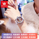歐利時(shí)（OLEVS）瑞士認(rèn)證品牌手表女士機(jī)械表全自動(dòng)夜光防水鏤空腕表潮流時(shí)尚女表 OLEVS-6699-優(yōu)雅皮帶款