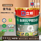 立邦漆金裝抗甲醛凈味5合1優(yōu)等品v2內墻乳膠漆凈味環(huán)保耐擦洗裝修面漆 抗甲醛5合1 優(yōu)等品-白色 18L/25kg