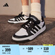 adidas ENTRAP休閑舒適運動板鞋少年感復古籃球鞋男女阿迪達斯   白色/黑色   42
