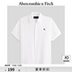 ABERCROMBIE & FITCH男裝25夏季新款經(jīng)典小麋鹿LOGO牛津紡?fù)獯疃绦湟r衫KI125-5084 白色 M (180/100A)