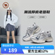 駱駝牌 女鞋休閑透氣老爹鞋戶外跑步百搭增高運(yùn)動(dòng)鞋 P24A565632 灰藍(lán) 37