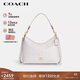 蔻馳（COACH）【品牌直供】女士LAUREL31中號經(jīng)典標志單肩包白色CV975