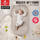 YEESOOM床中床嬰兒 嬰兒哄睡床中床神器 新生兒防驚跳子宮仿生床睡得好 四季通用抗菌柔軟床中床-迷霧灰