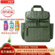 SKIP HOP（SKIPHOP）SKIP HOP媽咪包大容量 多功能媽咪包 手提 媽咪包雙肩 時(shí)尚背包 鼠草綠（新款）
