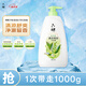 六神清涼爽膚沐浴露1kg（綠茶+甘草）去除黏膩汗味 即刻舒爽 易沖凈