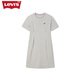 Levi's【商場(chǎng)同款】李維斯女士輕薄連衣裙潮流 灰色 S
