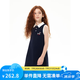 ELLE KIDS【背心polo連衣裙】法式學(xué)院風(fēng)春夏季女童無袖連衣裙中長裙