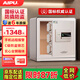 艾譜（AIPU）保險柜家用 保險箱指紋密碼辦公防盜防搬走 全鋼國標3C認證遠程報警財務(wù)收納 京智高40CM智能白
