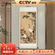 良木新中式松梅雙鶴圖古畫(huà)卷軸掛畫(huà)玄關(guān)裝飾畫(huà)客廳茶室豎版山水畫(huà)國畫(huà) A-清·沈銓《松梅雙鶴圖》 整體尺寸60*160CM 乳白色綾布