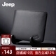JEEPJeep吉普錢包男士真皮短款多卡位卡包頭層牛皮錢夾七夕禮物送男友