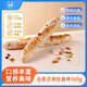 吾雙面包全麥堅果能量棒560g 雜糧代餐飽腹健身速食法棍歐包果仁面包胚