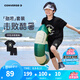 匡威（Converse）匡威童裝夏季男女童吸濕運動兩件套柔軟舒適涼感兒童套裝 正黑色 140 /68 【建議身高128-140cm】