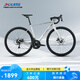 喜德盛公路自行車2025款RC300碟剎X6鋁合金內(nèi)走線車架Claris2*8速變速 銀/灰 520mm