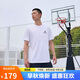 Jordan男子喬丹 純棉透氣 飛人Logo 短袖T恤AH5297-100白色L