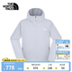 北面（The North Face）【涼感系列】SUN SMOOTH涼感防曬衣UPF50+男女輕薄防水25春夏87VW 0TI/淺灰 XL /180