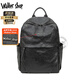 Walker Shop【品牌精選】男士雙肩包男大容量書包頭層牛皮軟皮質(zhì)背包雙肩包 黑色（可放16寸電腦） 45*30*16