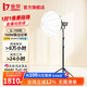 金貝（JINBEI）JL160BI可調(diào)雙色溫直播補(bǔ)光燈160W主播專用常亮美顏燈攝影視頻攝像EF160BI升級(jí)款人像拍照柔光燈 JL-160BI+65cm球罩