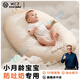 WCZ德國(guó)斜坡枕嬰兒新生防吐奶防溢嗆奶斜坡墊寶寶躺睡喂奶哺乳床中床 洛蒂鴨【雙面款】安撫豆豆+透 80x60x1㎝