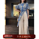 三吉黑花【木野】精紡棉臟染禪意休閑褲 漢玉奶 M