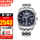 西鐵城（CITIZEN）手表男光動(dòng)能萬(wàn)年歷多功能指針商務(wù)休閑表男表 AT9031-52L【香港直郵】