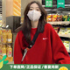 耐克（NIKE）官方衛衣女春季紅色CNY龍年限定新年款套頭衫寬松圓領(lǐng)上衣運動(dòng)服 FZ6537-657 L